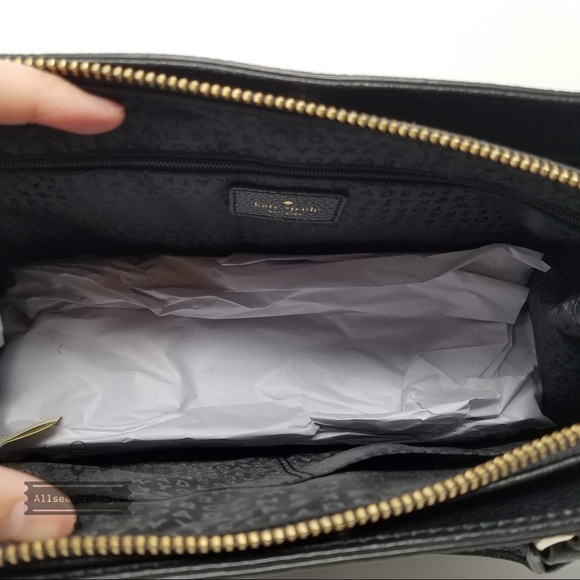 Kate spade lise mulberry Street Black Satchel - Picture 7 of 8